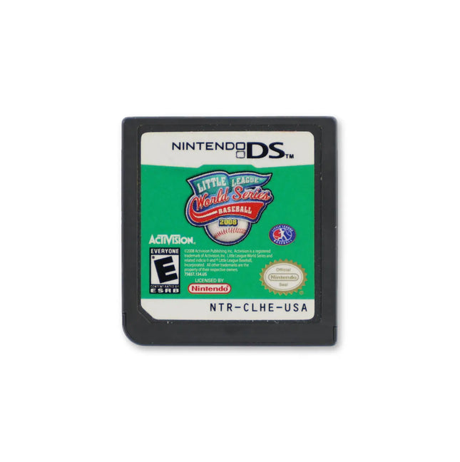 Little League World Series Baseball 2008 for Nintendo DS - Cartridge front with label - Game only.