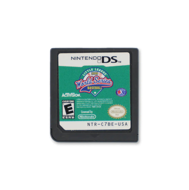Little League World Series Baseball 2009 for Nintendo DS - Cartridge front with label - Game only.