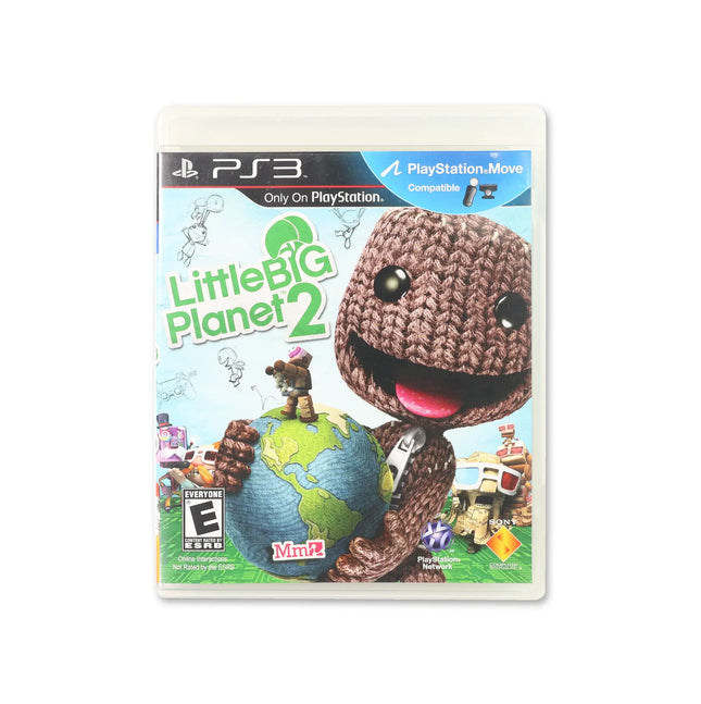 LittleBigPlanet 2 for PlayStation 3 - Box front - Complete in box or box and game.