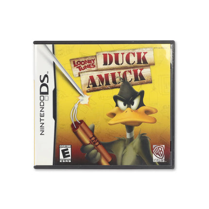 Looney Tunes Duck Amuck for Nintendo DS - Box front - Complete in box or box and game.