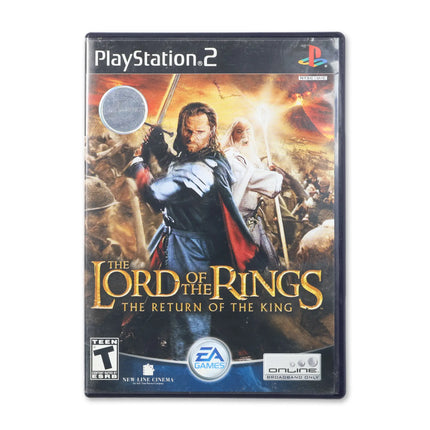 Lord of the Rings Return of the King for Sony PlayStation 2 - Case front cover - Complete in box or case and game.