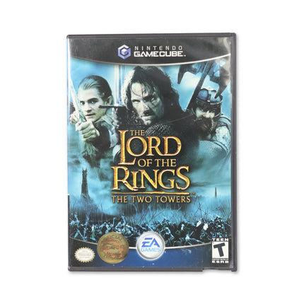 Lord of the Rings Two Towers for Nintendo GameCube - Case front cover - Complete in box or case and game.