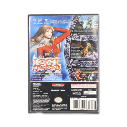 Lost Kingdoms for Nintendo GameCube - Case back cover - Product gallery.