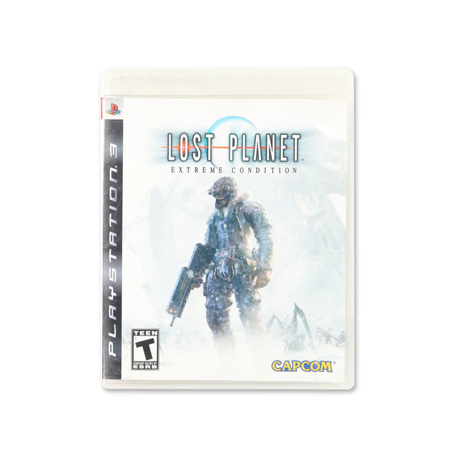 Lost Planet Extreme Condition for PlayStation 3 - Box front - Complete in box or box and game.