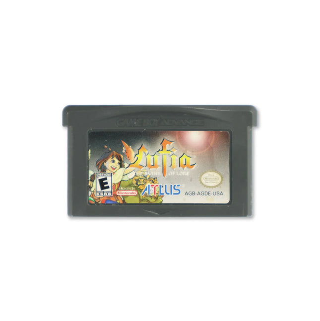 Lufia Ruins of Lore for Nintendo Game Boy Advance - Cartridge front with label - Game only.