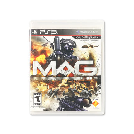 MAG for PlayStation 3 - Box front - Complete in box or box and game.