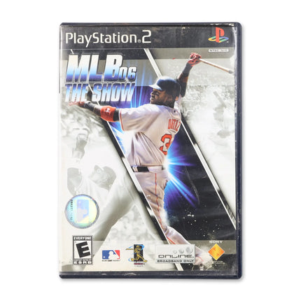 MLB 06 The Show for Sony PlayStation 2 - Case front cover - Complete in box or case and game.