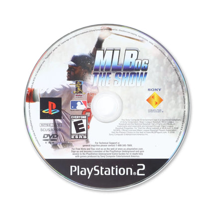 MLB 06 The Show for Sony PlayStation 2 - Disc front with label - Game only.