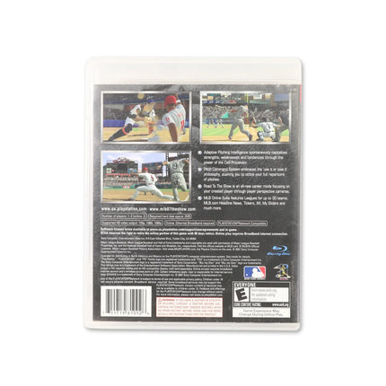 MLB 07 The Show for PlayStation 3 - Box back - Product gallery.