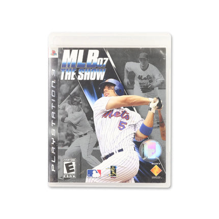 MLB 07 The Show for PlayStation 3 - Box front - Complete in box or box and game.