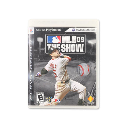 MLB 09: The Show for PlayStation 3 - Box front - Complete in box or box and game.