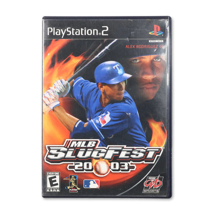 MLB Slugfest 2003 for Sony PlayStation 2 - Case front cover - Complete in box or case and game.