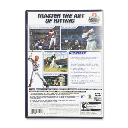 MVP Baseball 2004 for Sony PlayStation 2 - Case back cover - Product gallery.
