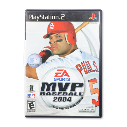 MVP Baseball 2004 for Sony PlayStation 2 - Case front cover - Complete in box or case and game.