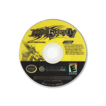 MX Superfly for Nintendo GameCube - Disc front with label - Game only.