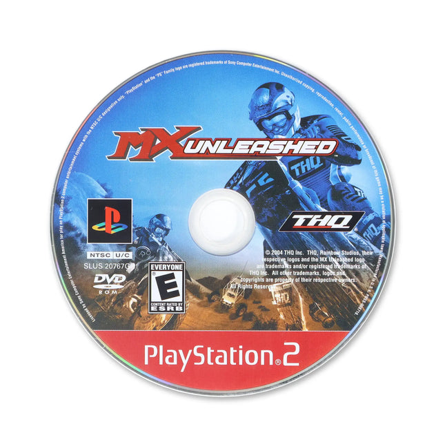 MX Unleashed [Greatest Hits] for Sony PlayStation 2 - Disc front with label - Game only.