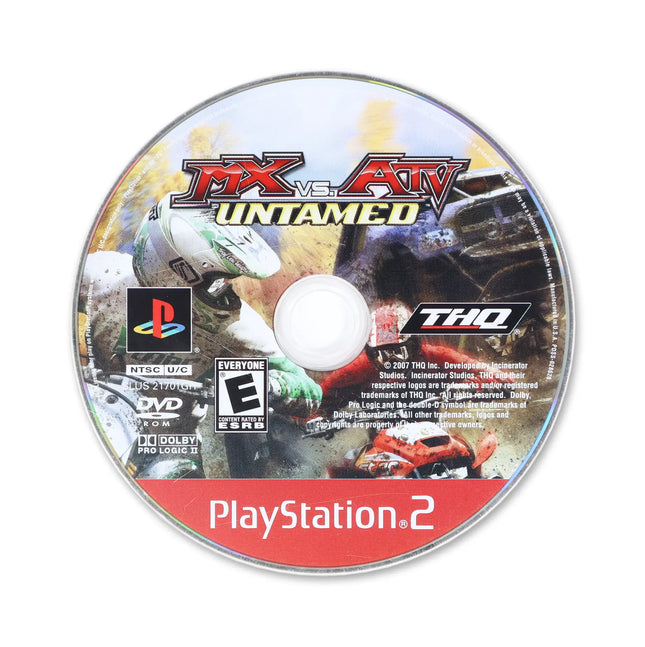 MX vs ATV Untamed [Greatest Hits] for Sony PlayStation 2 - Disc front with label - Game only.