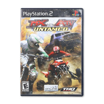 MX vs ATV Untamed for Sony PlayStation 2 - Case front cover - Complete in box or case and game.