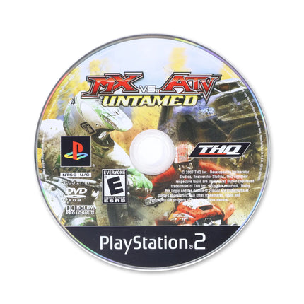 MX vs ATV Untamed for Sony PlayStation 2 - Disc front with label - Game only.