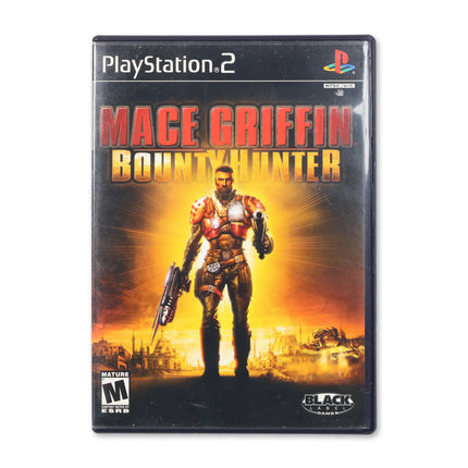 Mace Griffin Bounty Hunter for Sony PlayStation 2 - Case front cover - Complete in box or case and game.