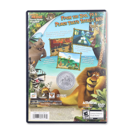 Madagascar [Greatest Hits] for Sony PlayStation 2 - Case back cover - Product gallery.