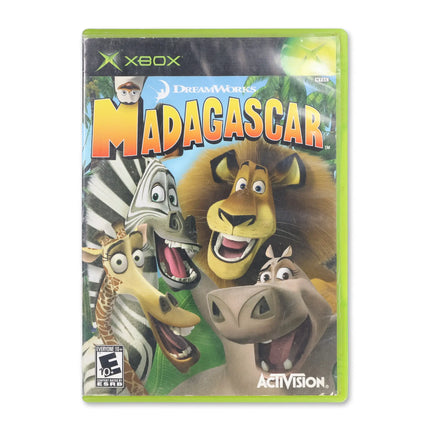 Madagascar for Microsoft Xbox - Case front cover - Complete in box or case and game.