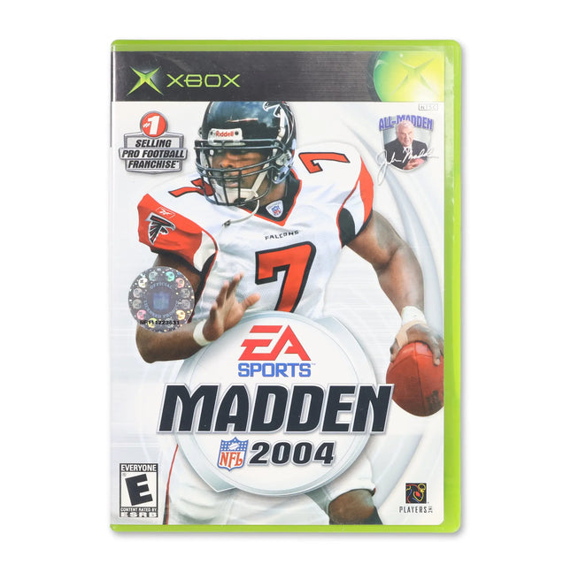Madden 2004 for Microsoft Xbox - Case front cover - Complete in box or case and game.