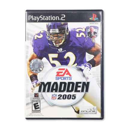 Madden 2005 for Sony PlayStation 2 - Case front cover - Complete in box or case and game.