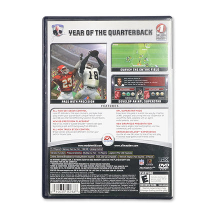Madden 2006 for Sony PlayStation 2 - Case back cover - Product gallery.