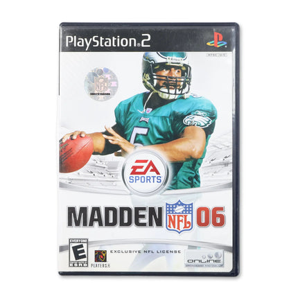 Madden 2006 for Sony PlayStation 2 - Case front cover - Complete in box or case and game.