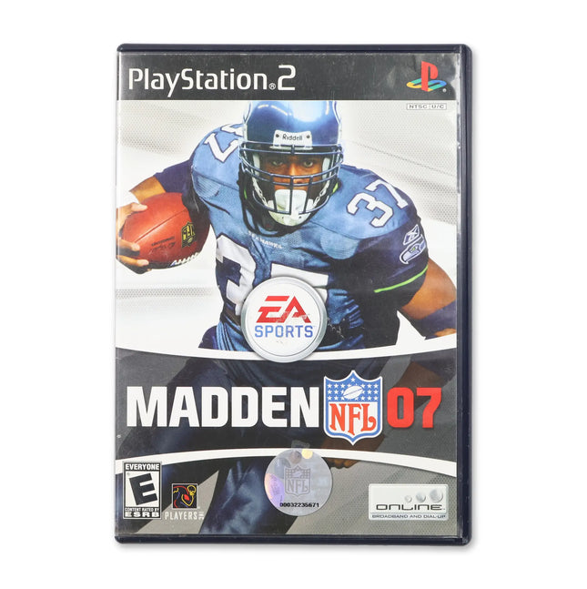 Madden 2007 for Sony PlayStation 2 - Case front cover - Complete in box or case and game.