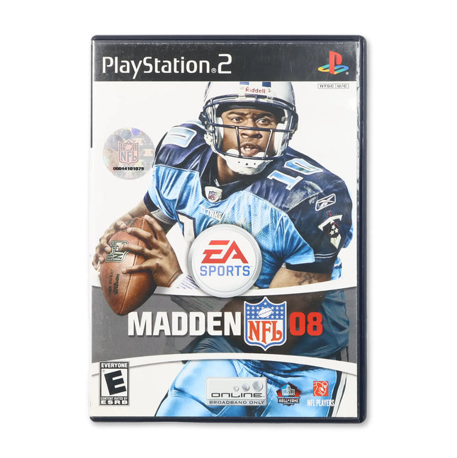 Madden 2008 for Sony PlayStation 2 - Case front cover - Complete in box or case and game.