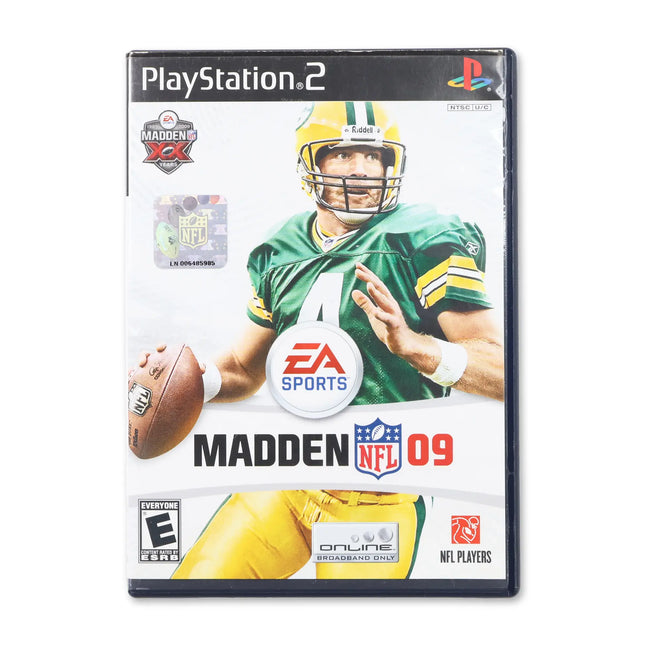 Madden 2009 for Sony PlayStation 2 - Case front cover - Complete in box or case and game.