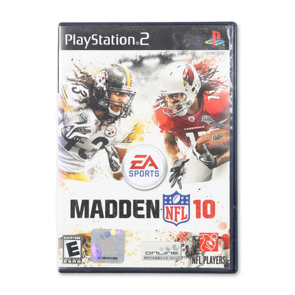 Madden NFL 10 for Sony PlayStation 2 - Case front cover - Complete in box or case and game.