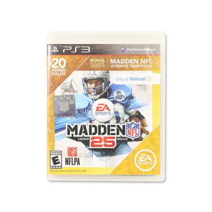 Madden NFL 25 [Bonus Edition] for PlayStation 3 - Box front - Complete in box or box and game.