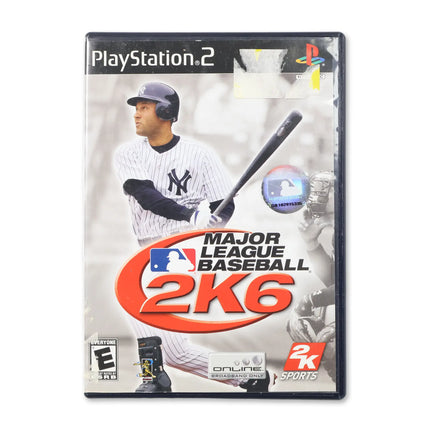 Major League Baseball 2K6 for Sony PlayStation 2 - Case front cover - Complete in box or case and game.
