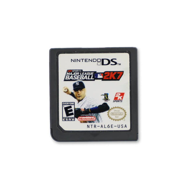 Major League Baseball 2K7 for Nintendo DS - Cartridge front with label - Game only.