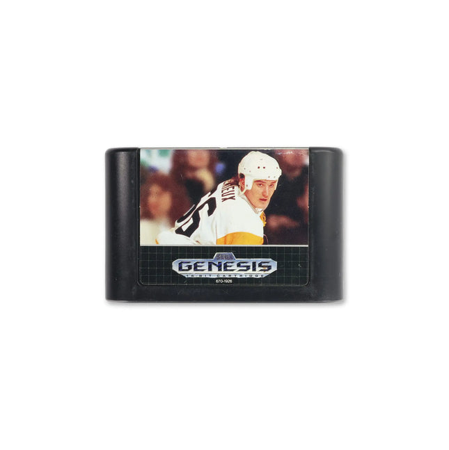 Mario Lemieux Hockey for Sega Genesis - Cartridge front with label - Game only.
