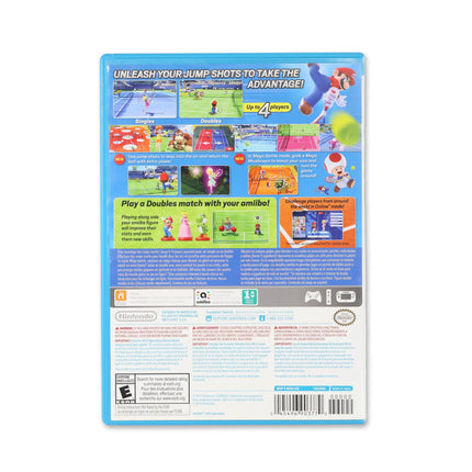 Mario Tennis Ultra Smash for Wii U - Box back - Product gallery.