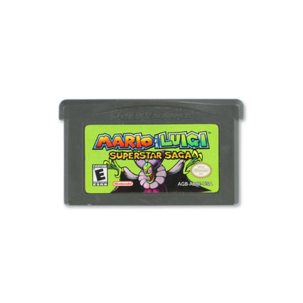 Mario and Luigi Superstar Saga for Nintendo Game Boy Advance - Cartridge front with label - Game only.
