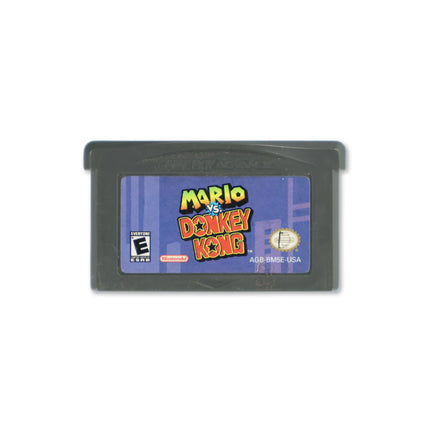 Mario vs. Donkey Kong for Nintendo Game Boy Advance - Cartridge front with label - Game only.