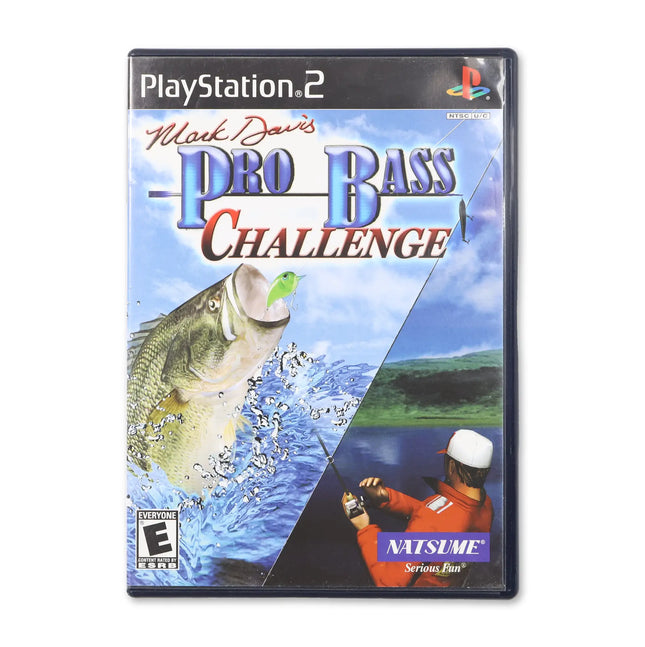 Mark Davis Pro Bass Challenge for Sony PlayStation 2 - Case front cover - Complete in box or case and game.