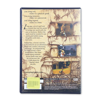 Mark of Kri for Sony PlayStation 2 - Case back cover - Product gallery.