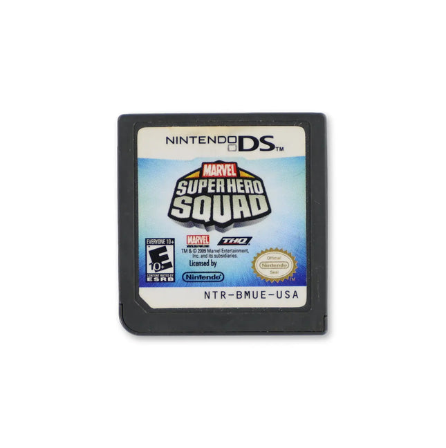 Marvel Super Hero Squad for Nintendo DS - Cartridge front with label - Game only.