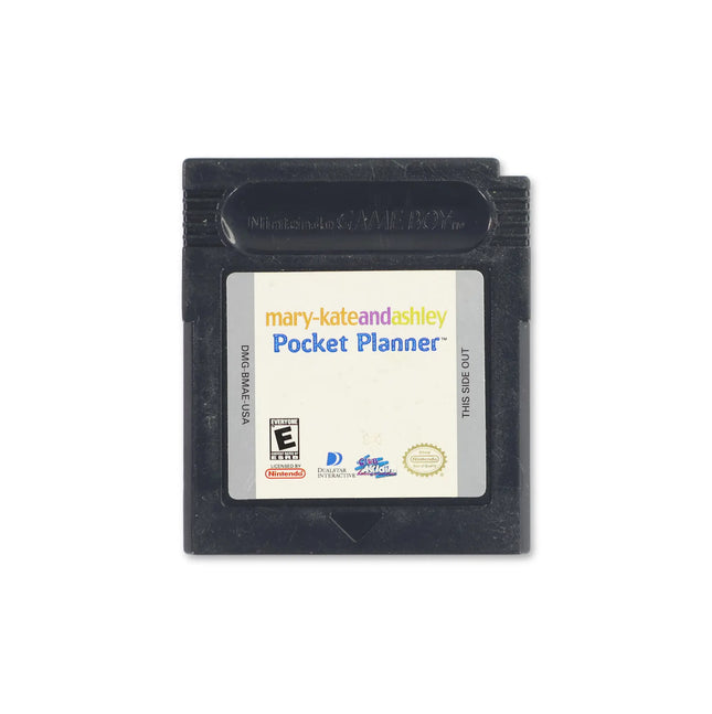 Mary-Kate and Ashley Pocket Planner-GBC-Cartridge-Front