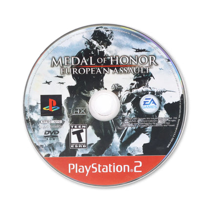 Medal of Honor European Assault [Greatest Hits] for Sony PlayStation 2 - Disc front with label - Game only.