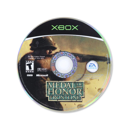 Medal of Honor Frontline for Microsoft Xbox - Disc front with label - Game only.