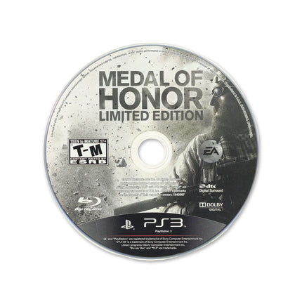 Medal of Honor Limited Edition for PlayStation 3 - Cartridge front with label - Game only.