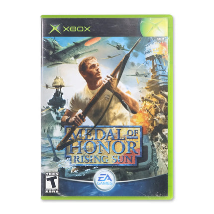 Medal of Honor Rising Sun for Microsoft Xbox - Case front cover - Complete in box or case and game.