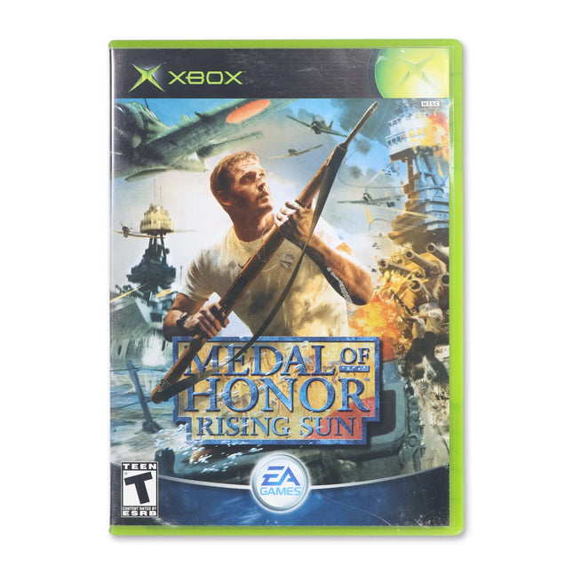 Medal of Honor Rising Sun for Microsoft Xbox - Case front cover - Complete in box or case and game.